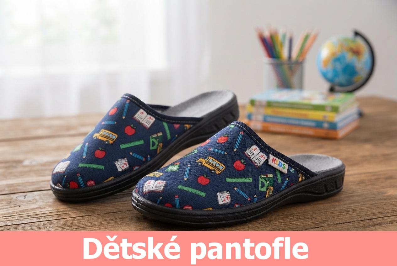 Dětské pantofle