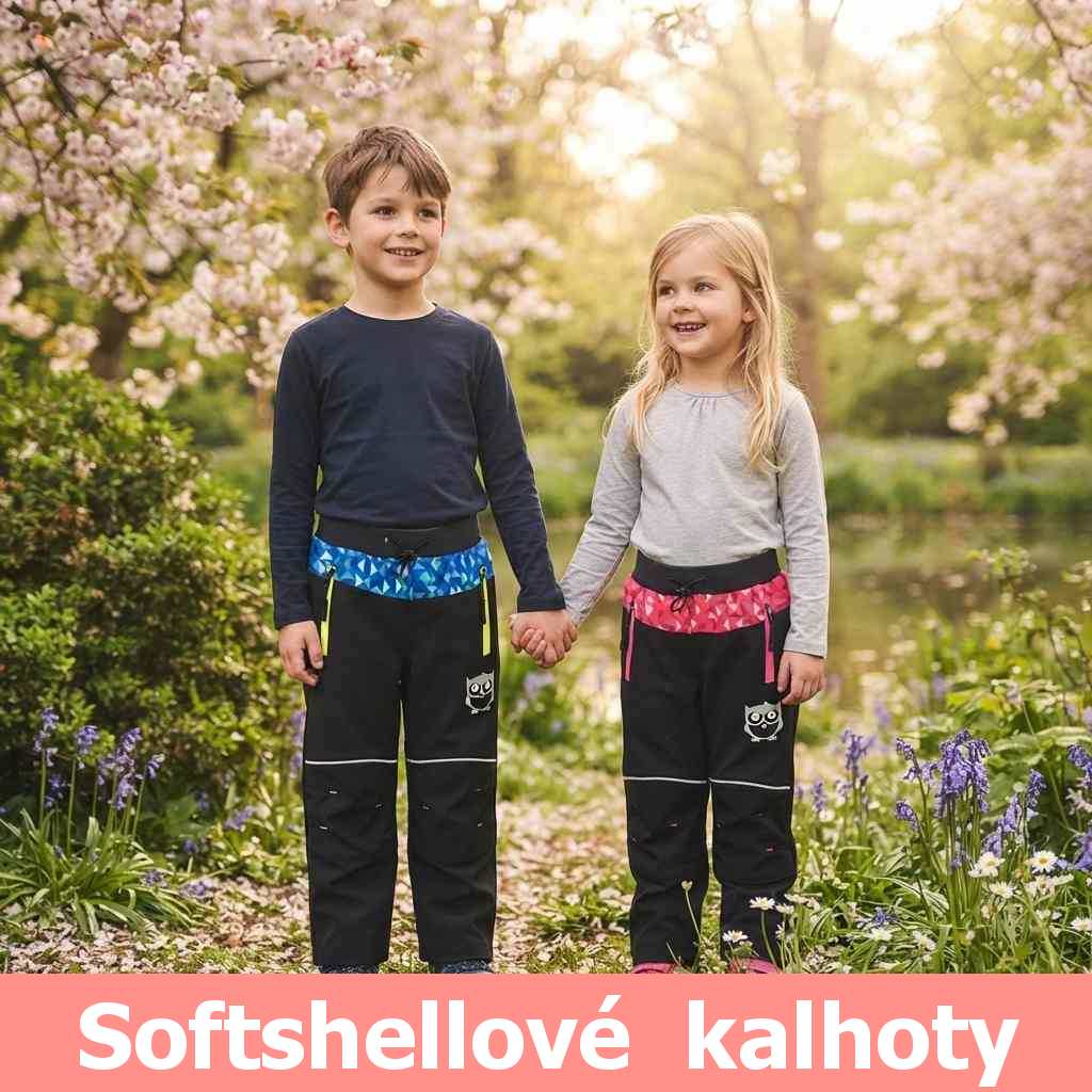 Dětské softshellové kalhoty