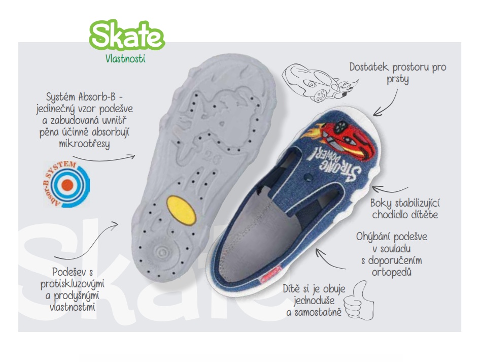 Chlapecká obuv BEFADO SKATE 273X318