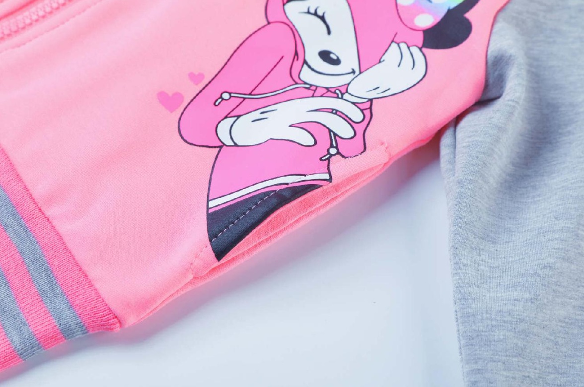 Dívčí mikina KUGO KM2315, fialová