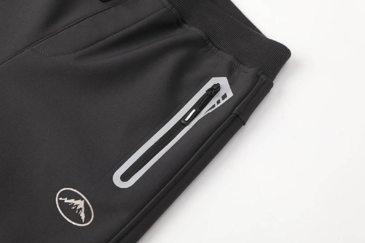 Dívčí softshellové kalhoty zateplené KUGO HK5628, černé