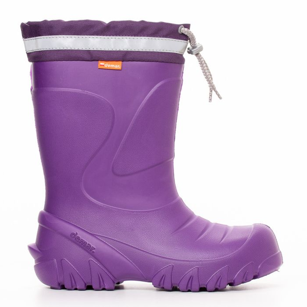 Dětské zateplené holínky Demar Mammut S 0300 K fialové