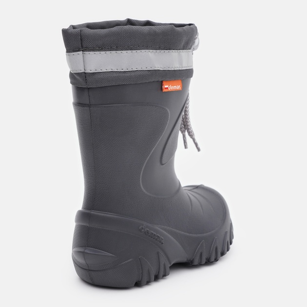 Dětské mrazuvzorné zateplené holinky Demar Mammut-S I tmavě šedé