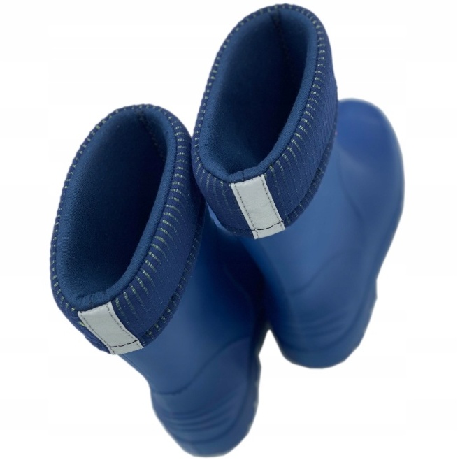 Dětské zateplené holinky Demar Dino D modré