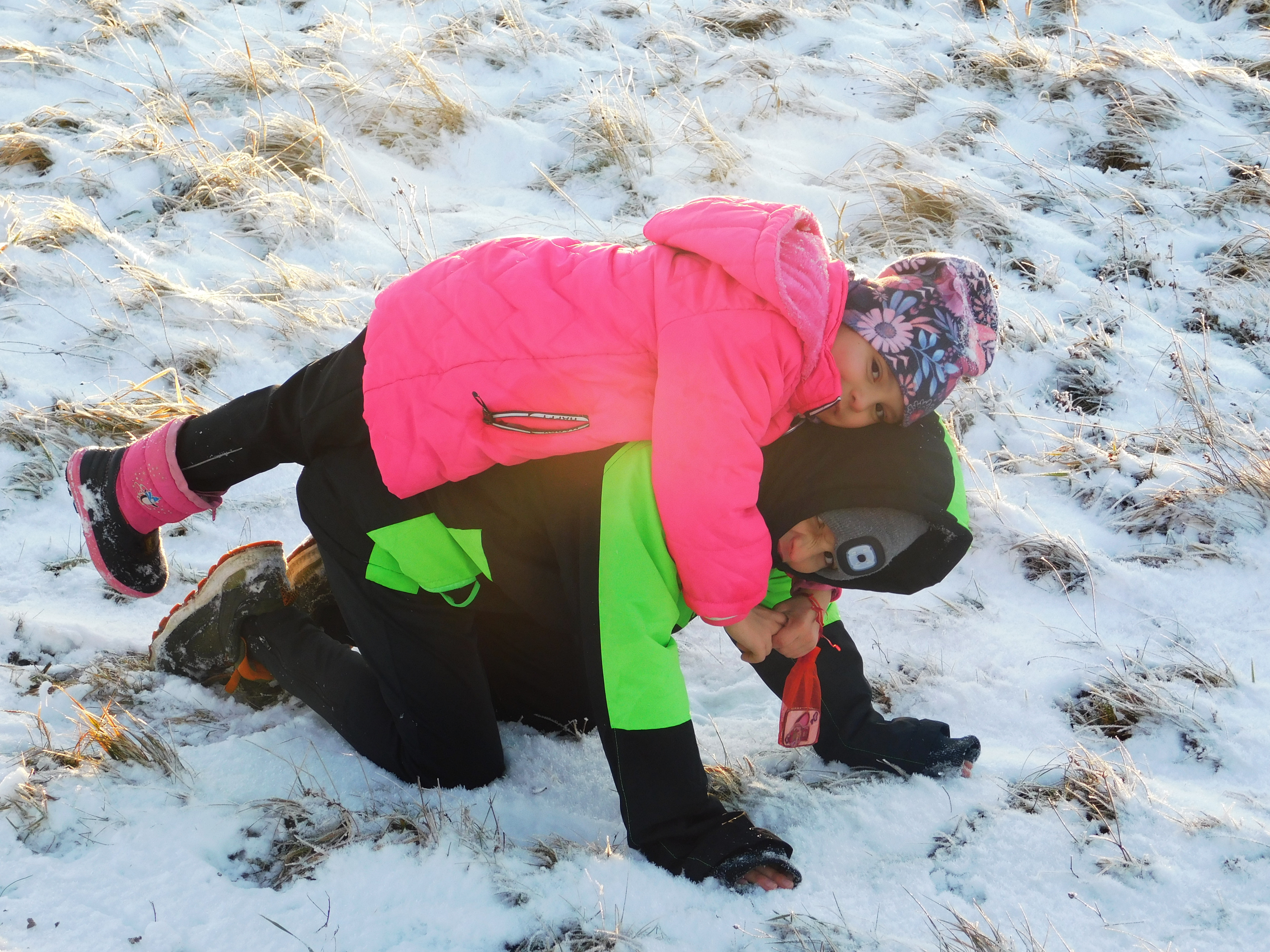 Dětské sněhule Demar Kenny 1502 B růžové - testujeme