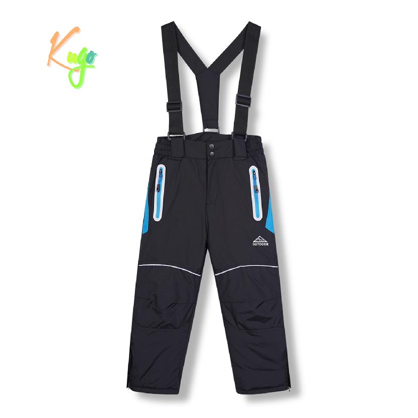 Chlapecké zimní lyžařské kalhoty Kugo DK8230, černé