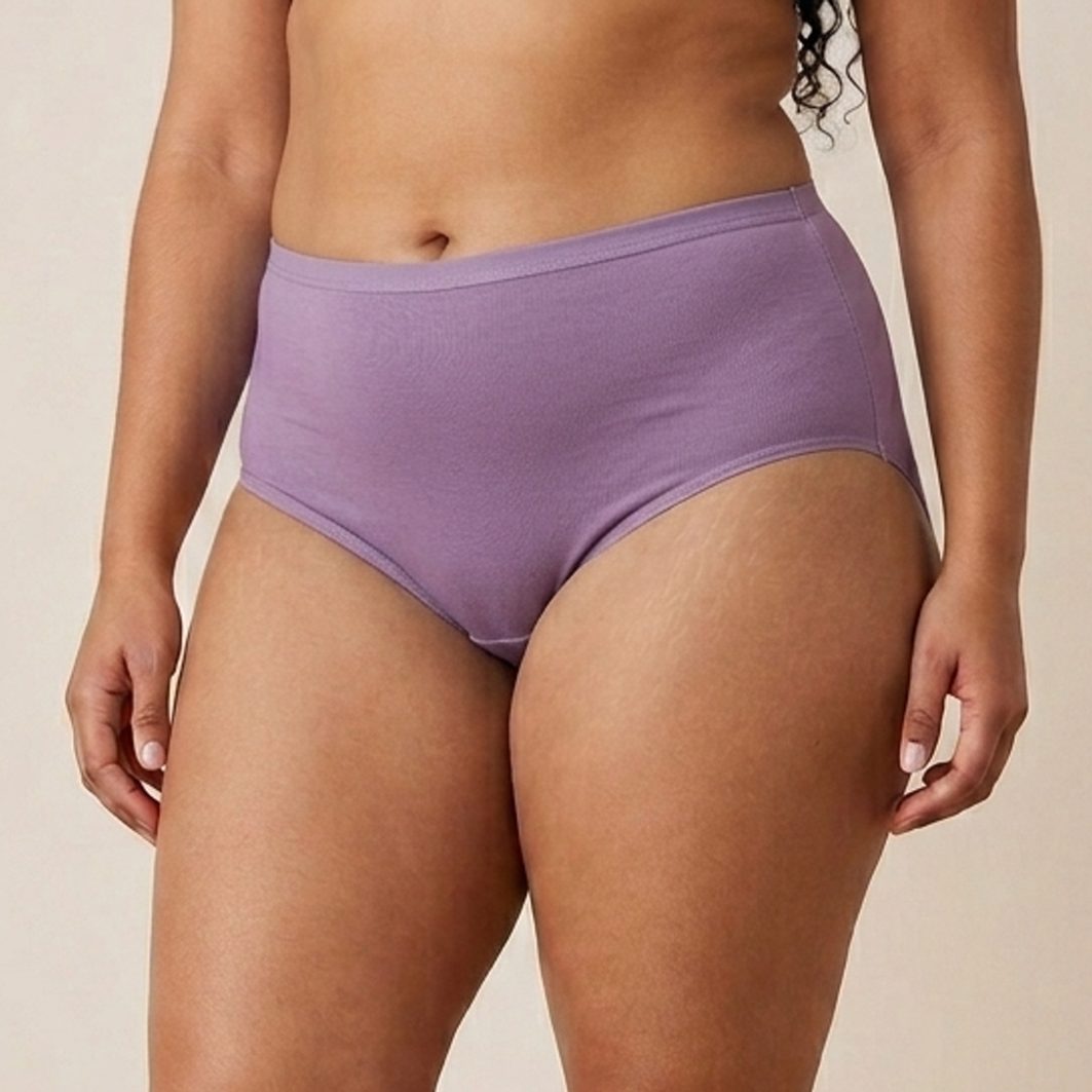 Dámské spodní kalhotky Plus size Hana 38283 fialové