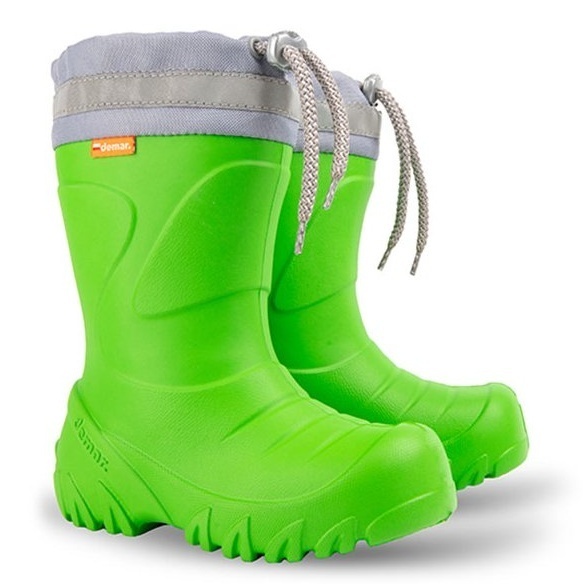 Dámské zateplené holínky DEMAR MAMMUT SM 0301 NJ zelené