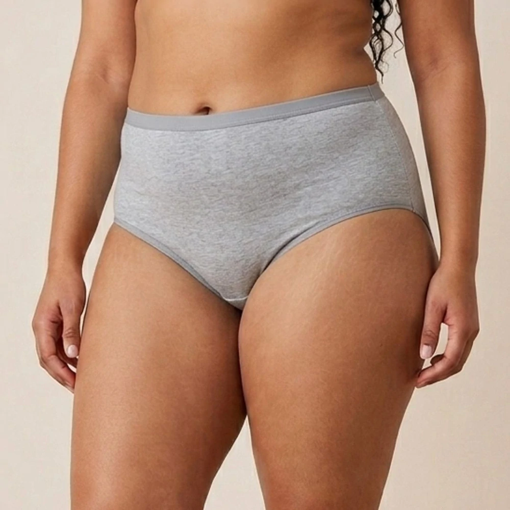 Dámské spodní kalhotky Plus size Hana 38283 šedý melír