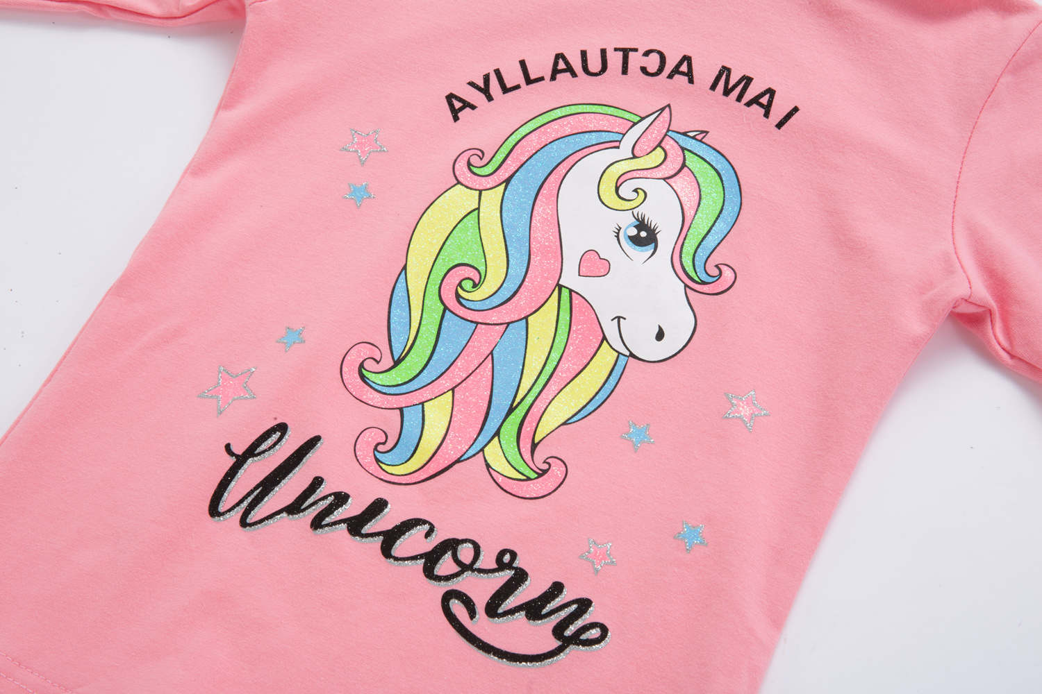 Dívčí rolák KUGO JT2101 růžový