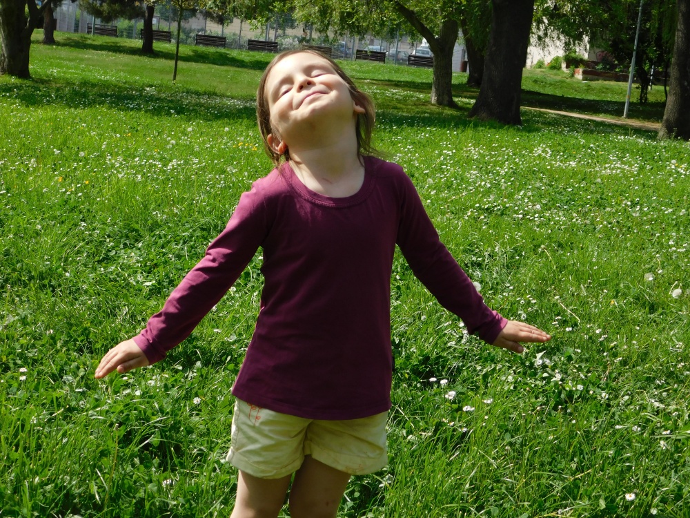 Dívčí tunika JOŽÁNEK dlouhý rukáv cyklámen