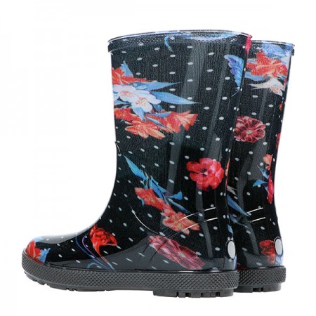 Dětské holínky DEMAR HAWAI PRINT 0046 AM květy