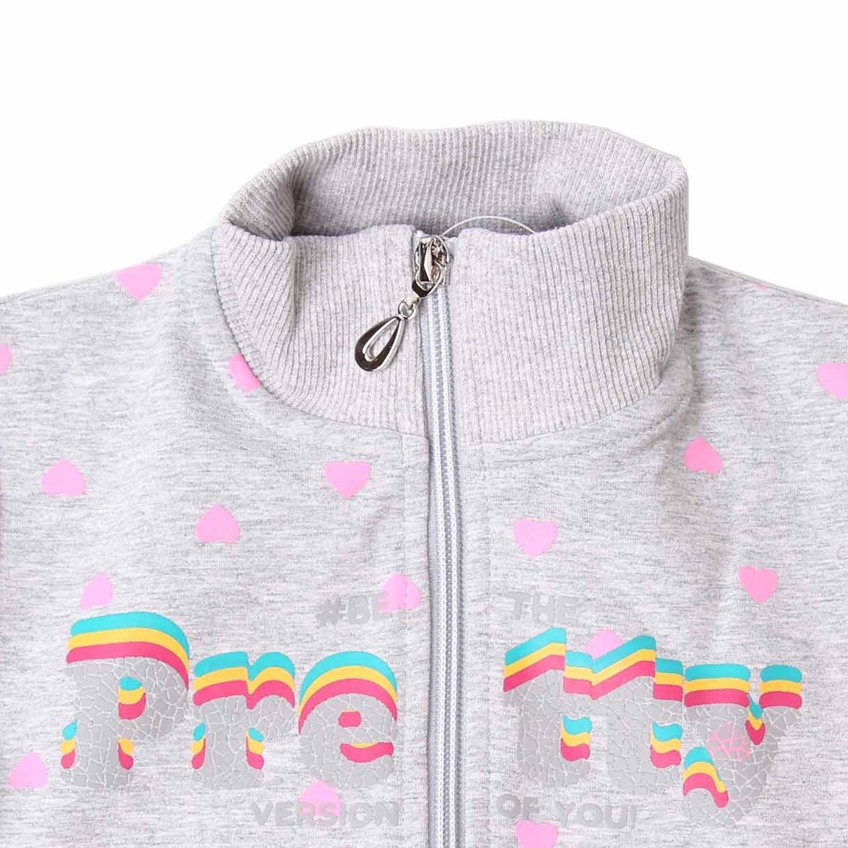 Dívčí mikina WOLF M2152 šedá