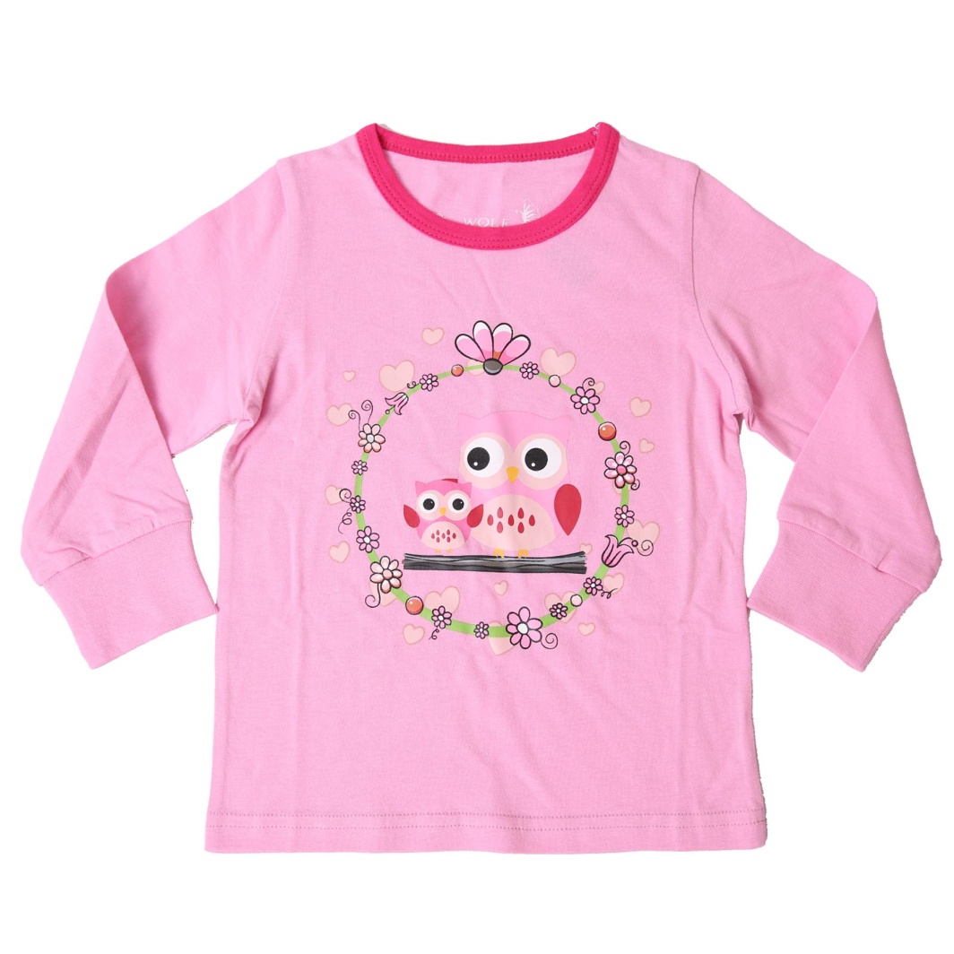 Dívčí pyžamo WOLF S2151E světle růžové