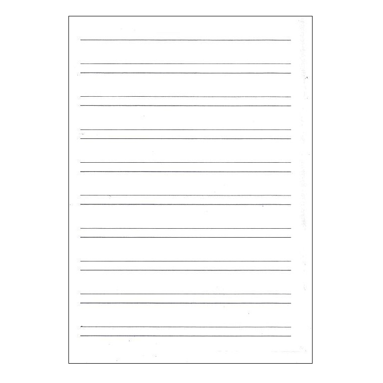 Školní sešit A5 511 linkovaný s pomocnou linkou, 10 listů