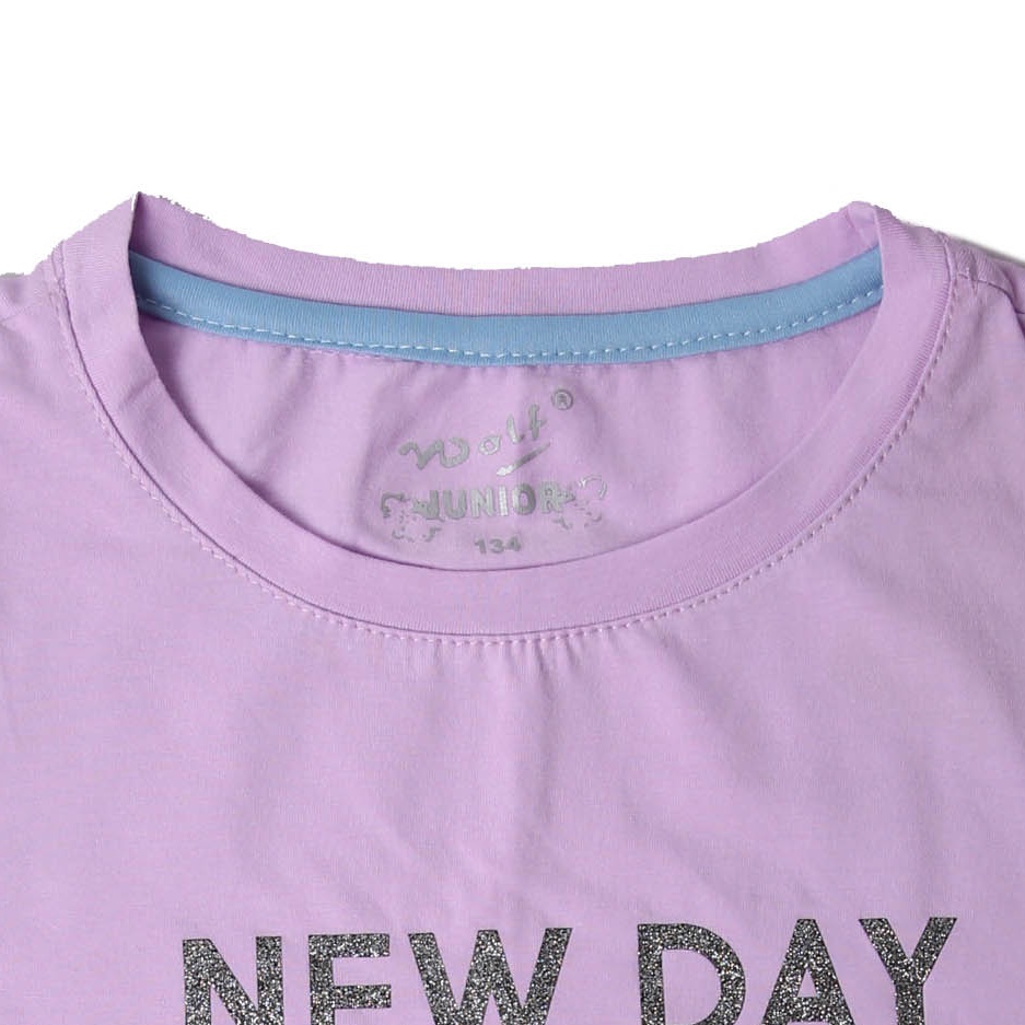 Dívčí tričko WOLF S2212B fialové