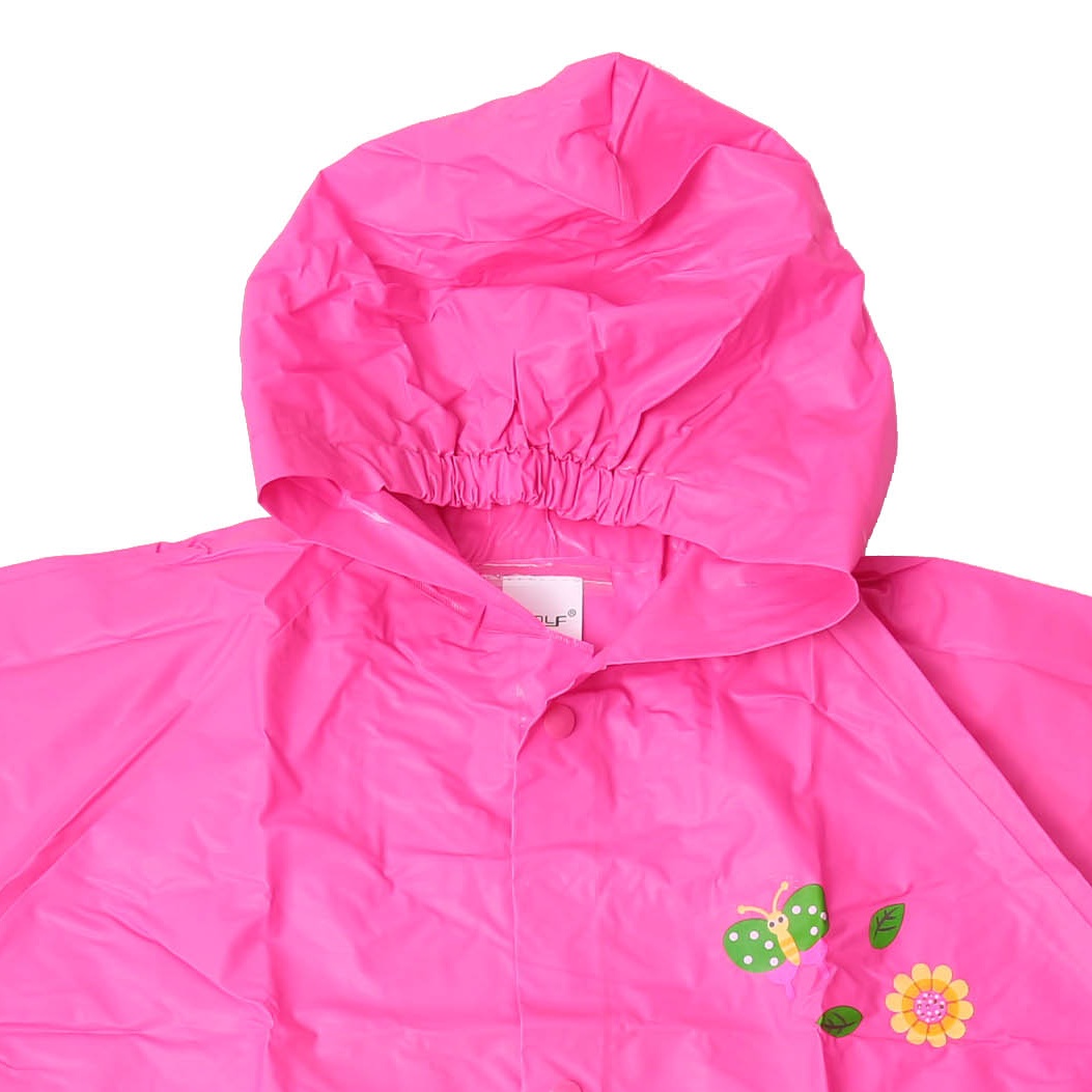 Dívčí pláštěnka WOLF Y2213 růžová