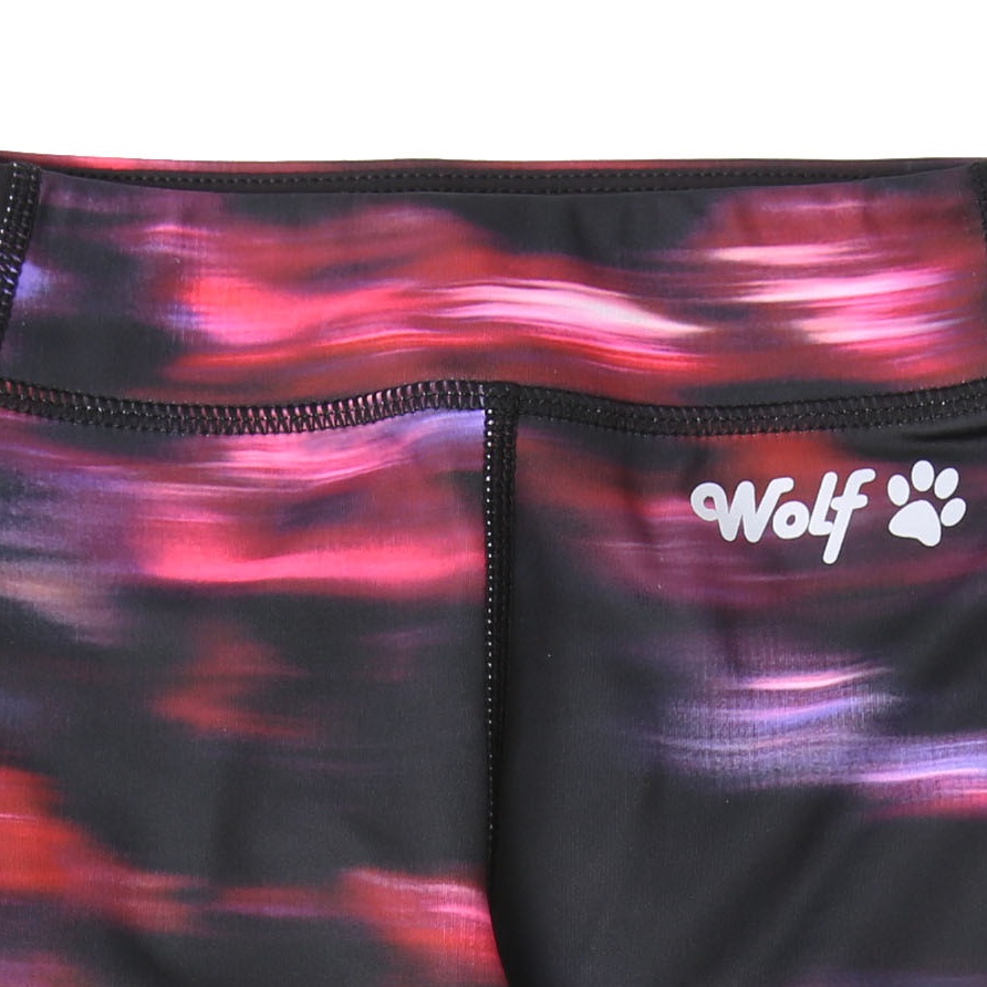 Dívčí funkční 3/4 legíny WOLF H2267 multicolor