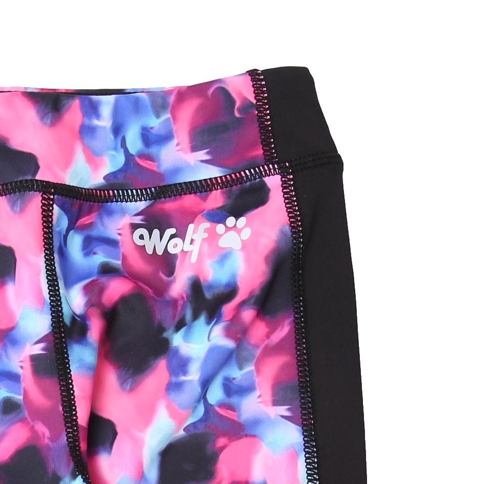 Dívčí funkční 3/4 legíny WOLF H2267 růžové