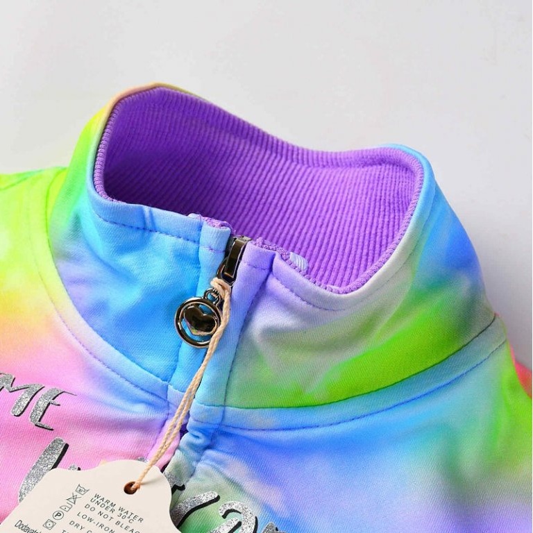 Dívčí mikina KUGO SM0384, růžová