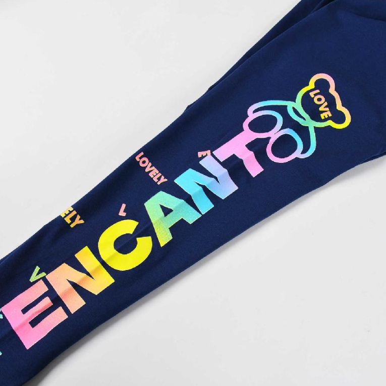 Dívčí legíny KUGO WL0901, modré