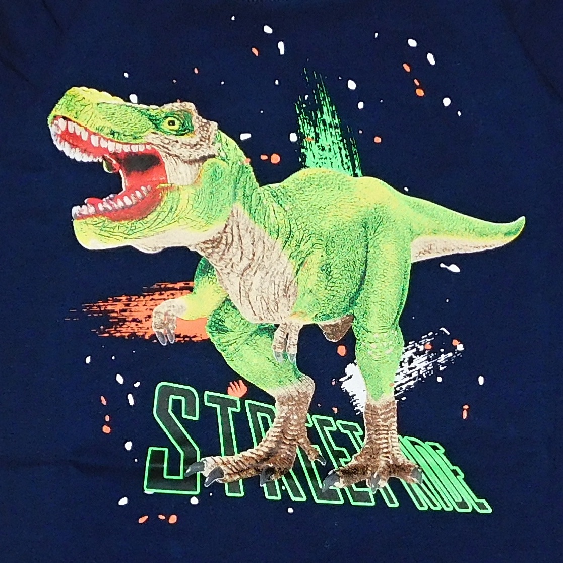 Chlapecké tričko dl.r. KUGO HC0710Q, tmavě modré