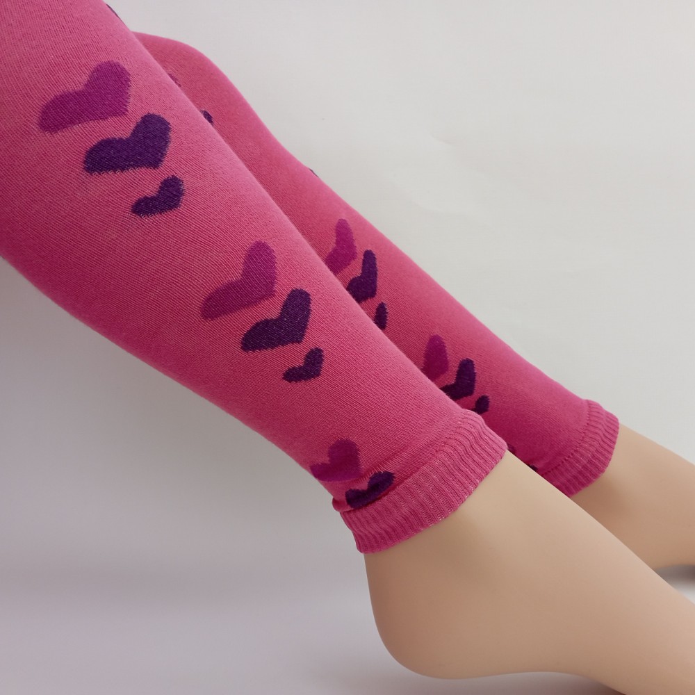 Dívčí punčochové legíny TREPON Evelínka, růžové