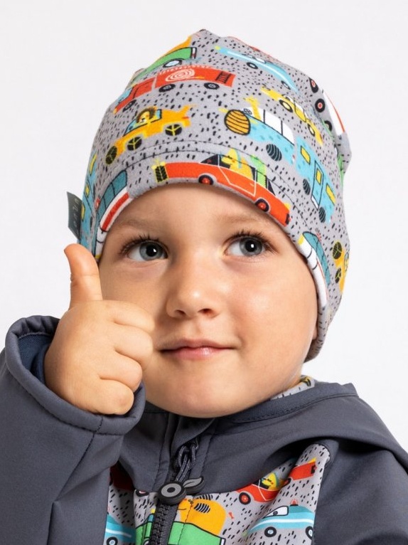 UNUO Dětská fleecová čepice Homeless, ZOO na výletě