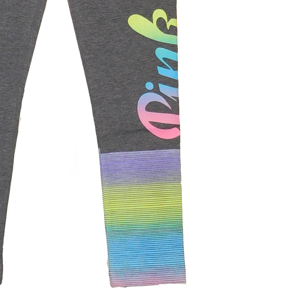 Dívčí legíny KUGO SL0375, šedé