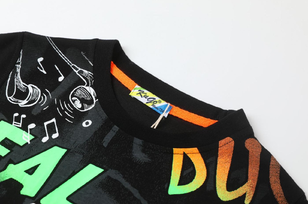 Chlapecké tričko kr.r. KUGO TM8576, modré