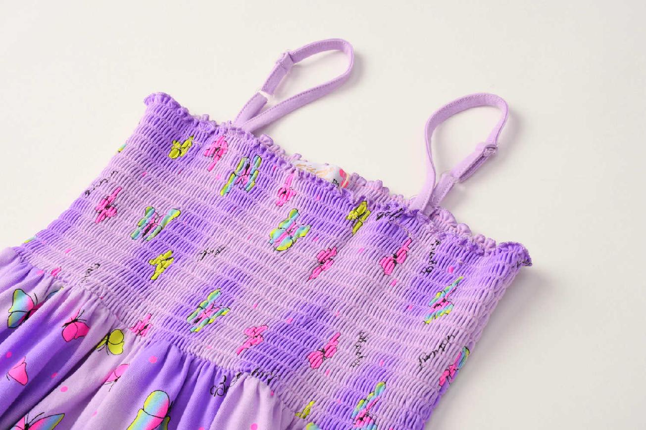 Dívčí šaty KUGO PS3820, fialové