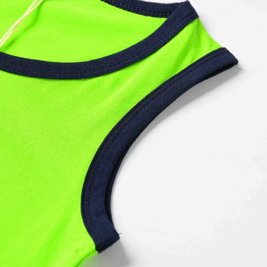 Chlapecké tílko KUGO TM9213, zelené