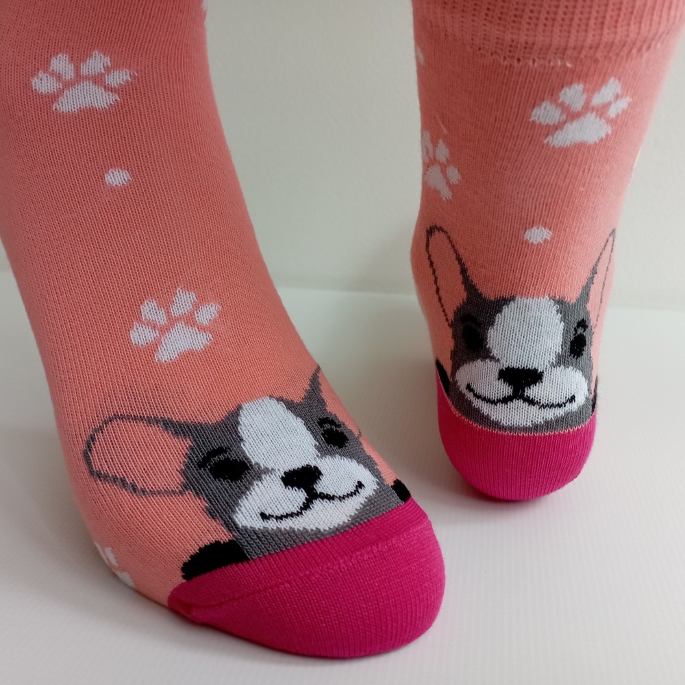 TREPON Dívčí ponožky Deli, meruňkové