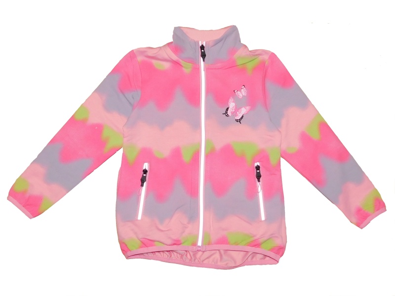 Dívčí mikina KUGO HM9268, růžová, vel. 116-146