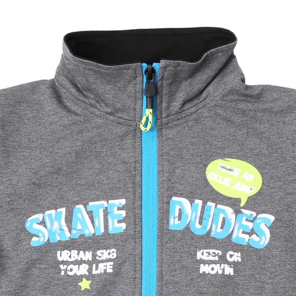 Chlapecká mikina Wolf M2257, šedá