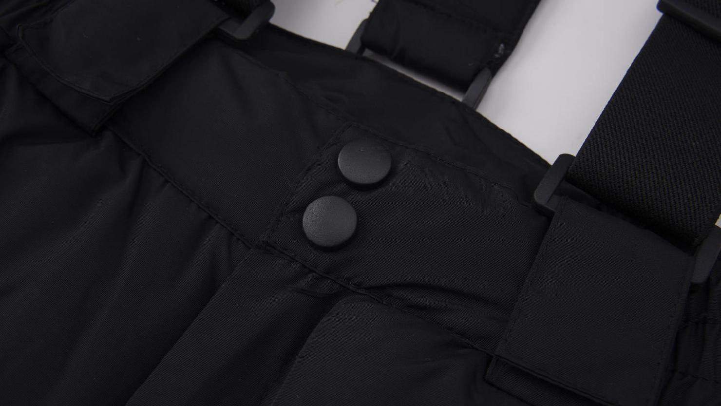 Chlapecké zimní lyžařské kalhoty Kugo DK8230, černé