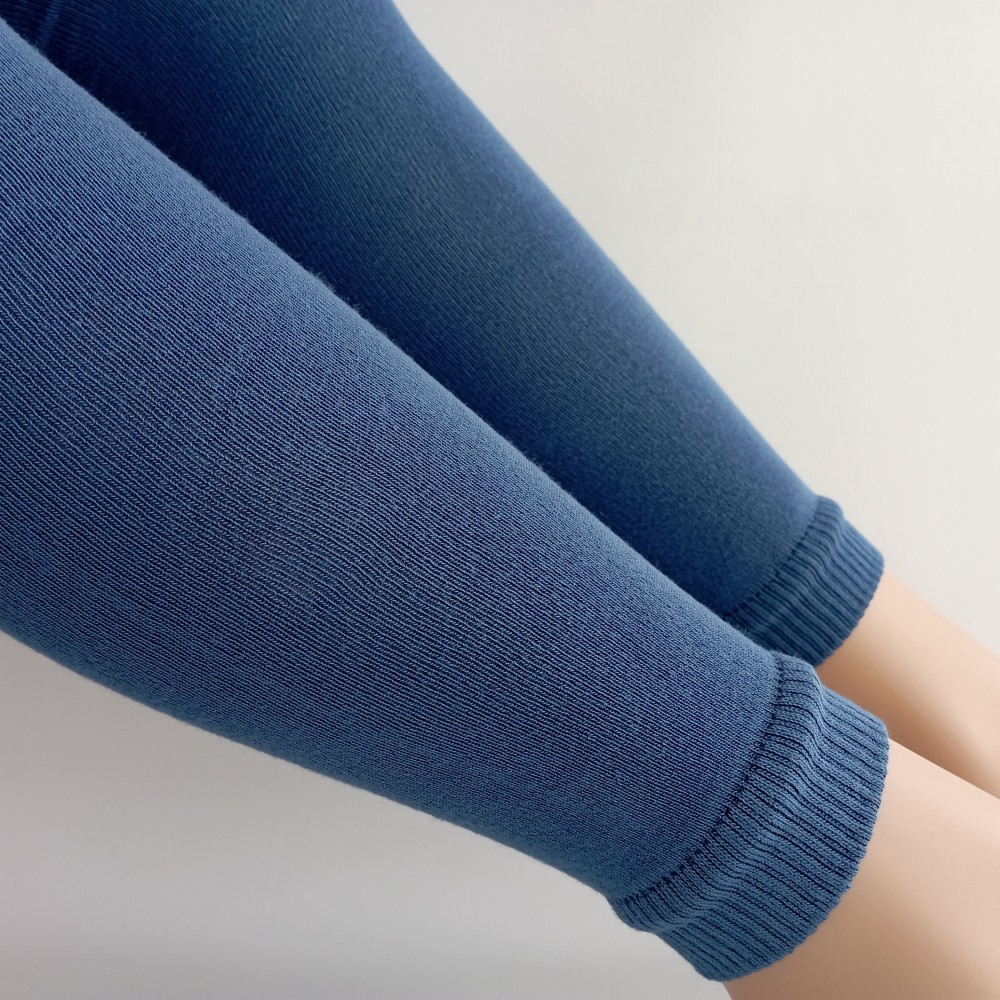 Dětské punčochové legíny z bambusové viskózy Trepon Vincent, jeansové