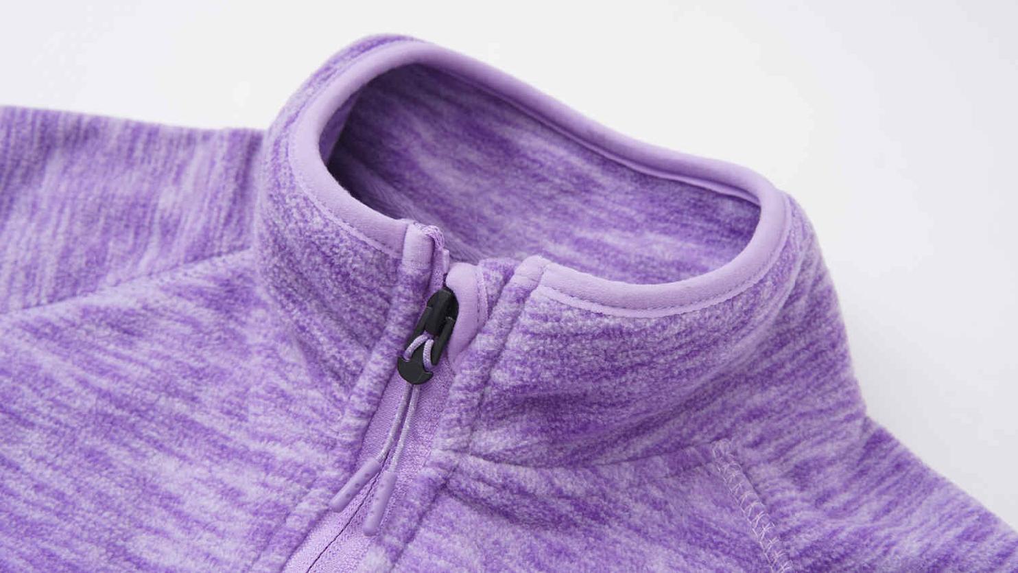 Dívčí flísová mikina Kugo FM9718, fialová