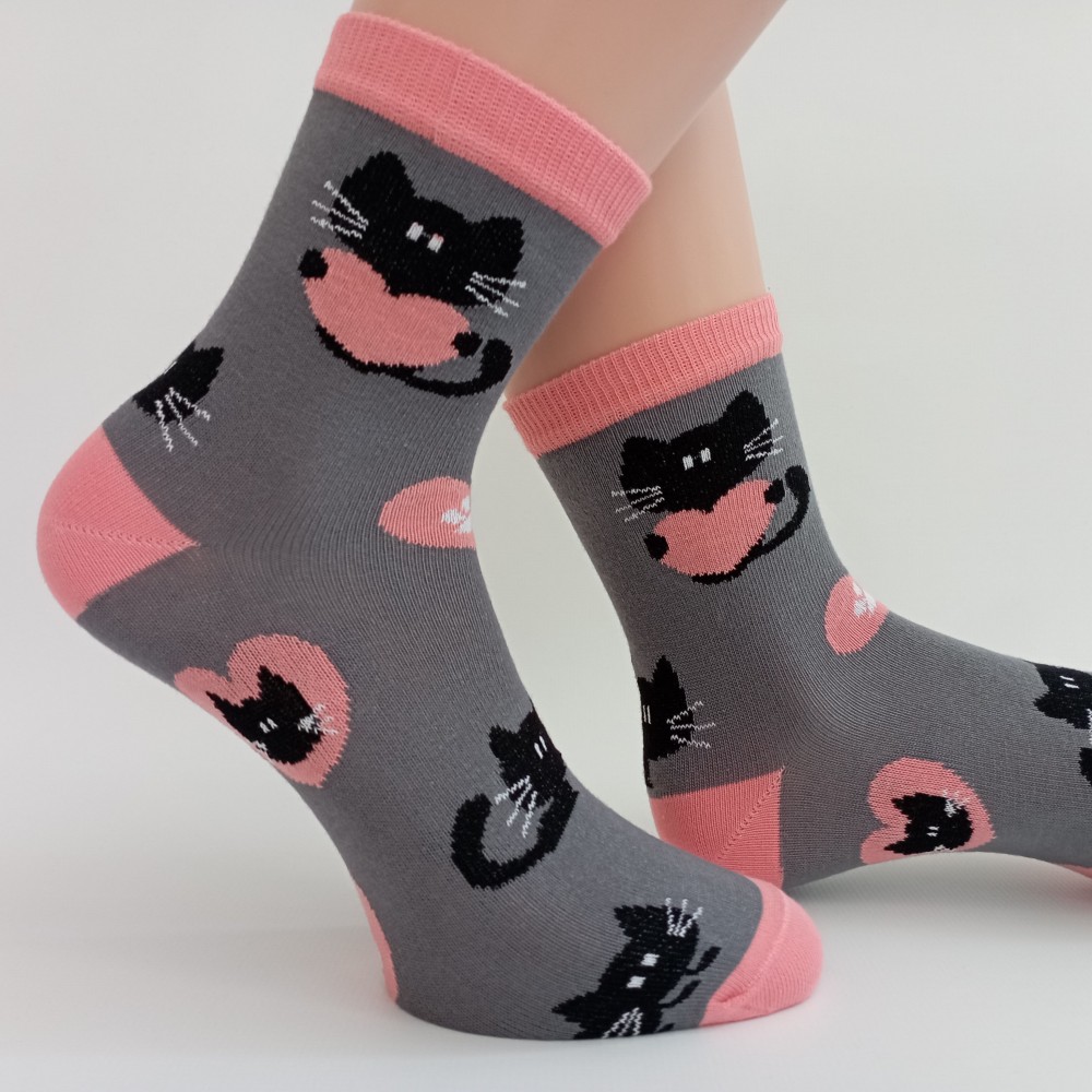 Dívčí ponožky Trepon Mína, šedé