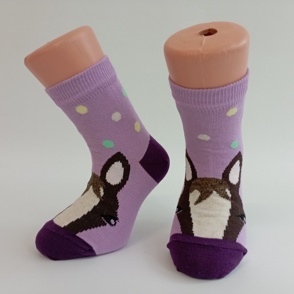 Dívčí ponožky Trepon Koník, fialové