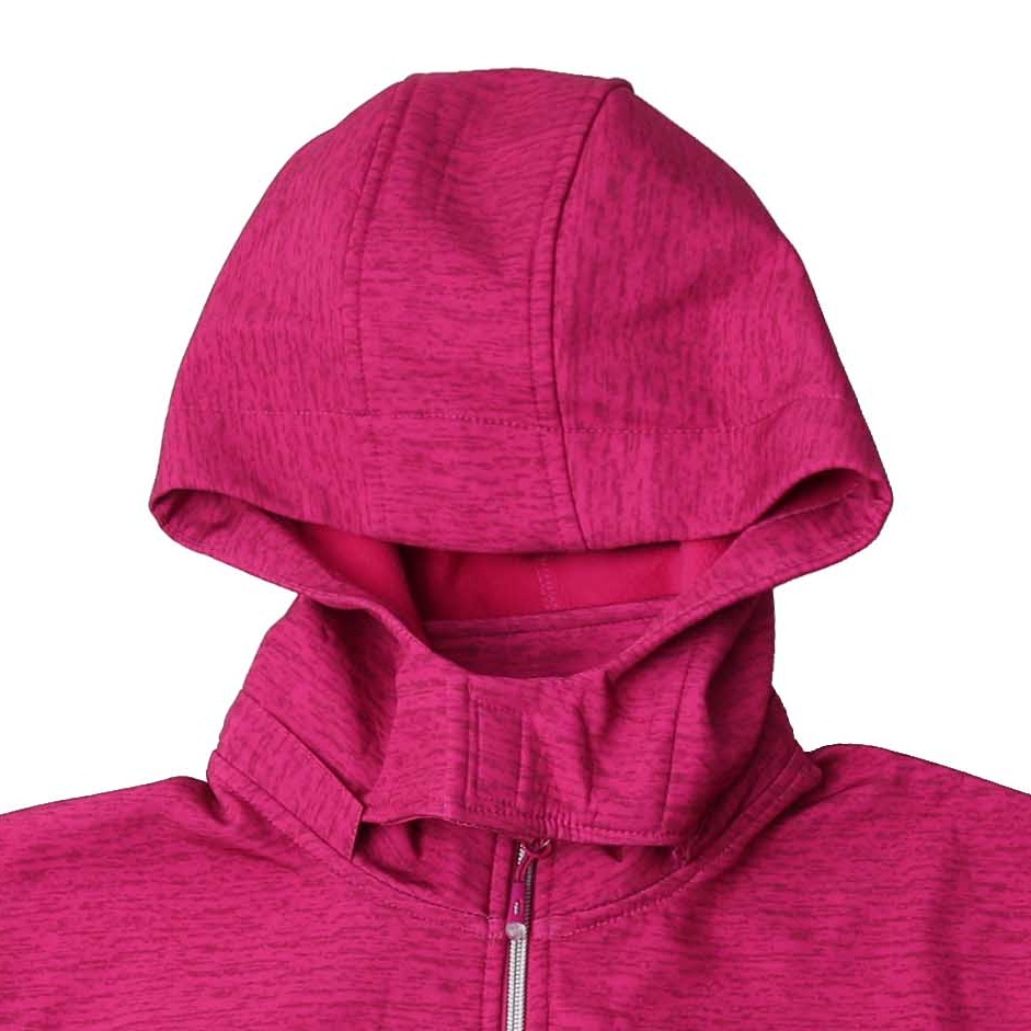 Dívčí softshellová bunda zateplená Wolf B2267, šedá s růžovou