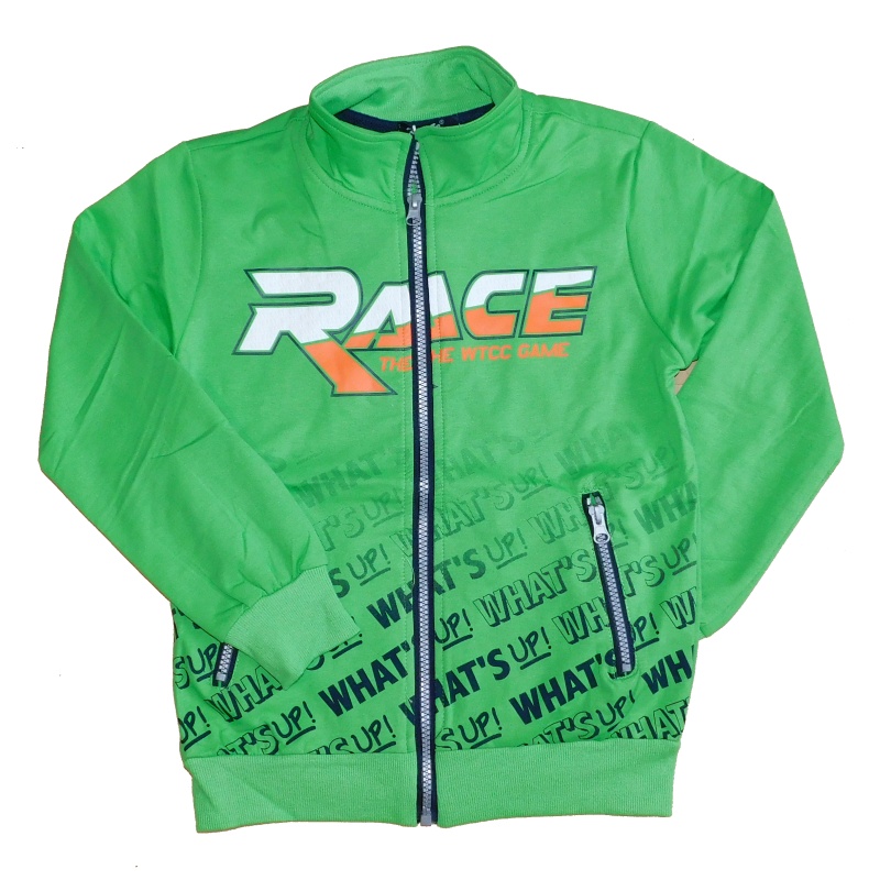 Chlapecká mikina Kugo FM0263, zelená