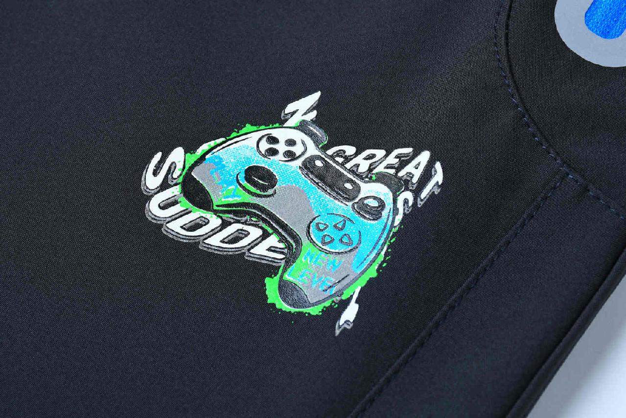 Dětské softshellové kalhoty nezateplené Kugo HK3118, černé