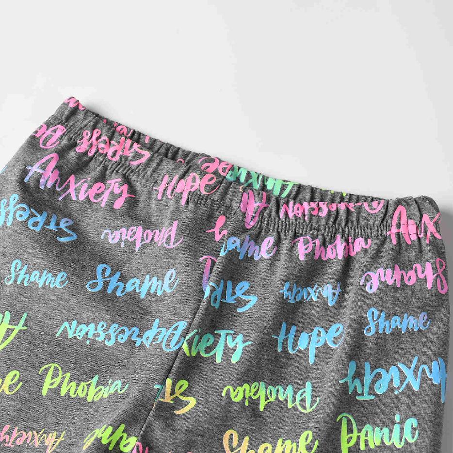 Dívčí legíny Kugo SL0401, šedé