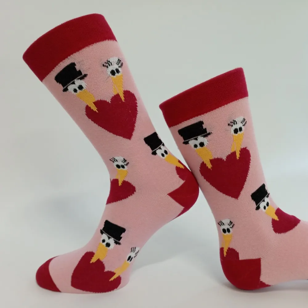 Dámské ponožky Trepon Čáp, růžové