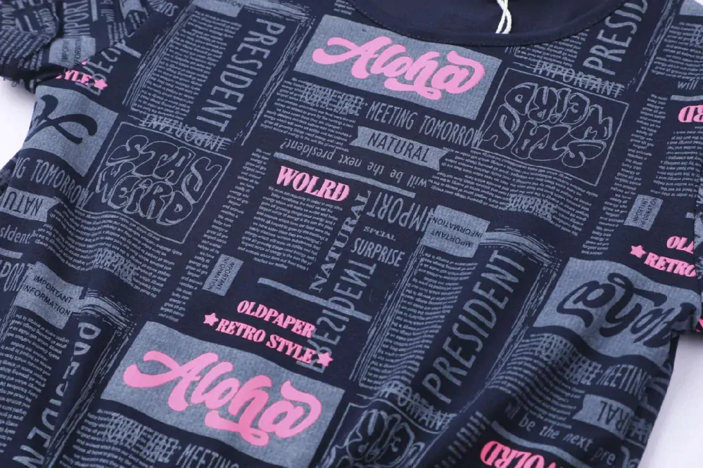 Dívčí šaty Kugo CS1070, tmavě modré