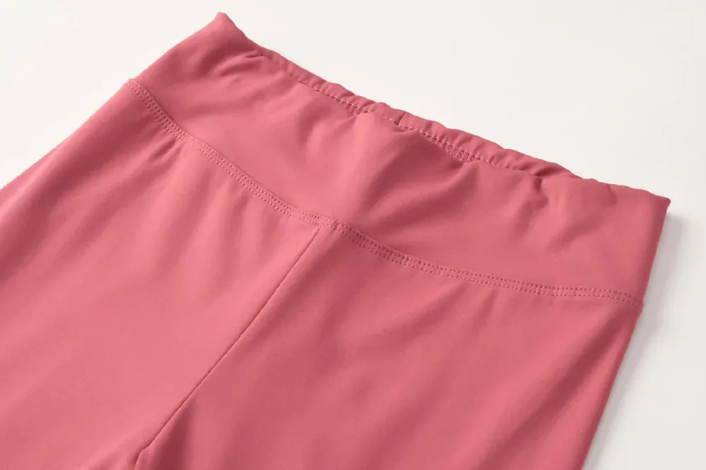 Dívčí funkční legíny Kugo GL8720, starorůžové