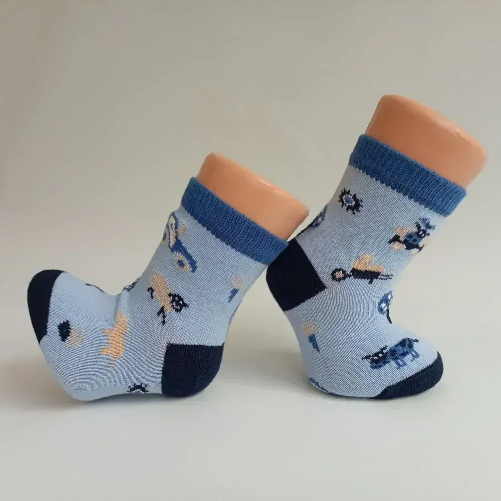 Dětské ponožky Trepon Farmík, modré