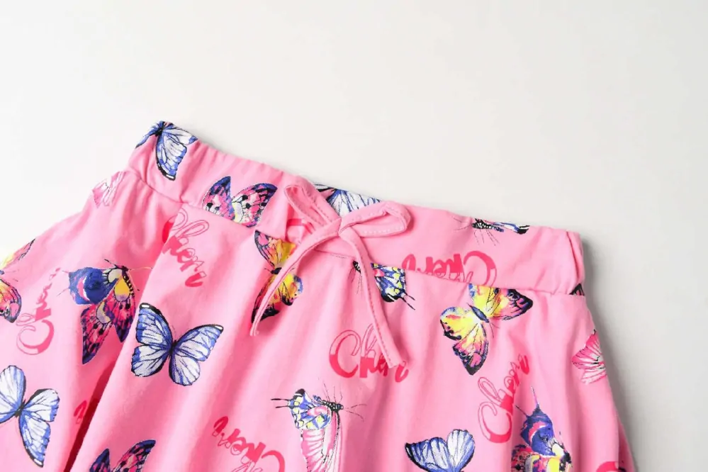 Dívčí sukně Kugo HS9283, světle růžová