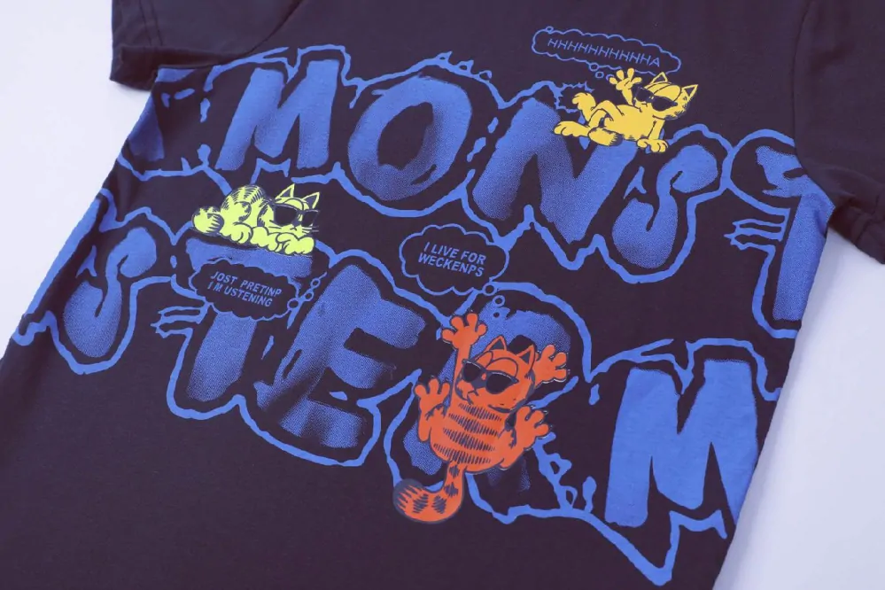 Chlapecké letní pyžamo Kugo WT7315, modré